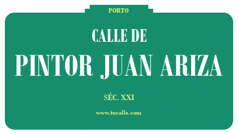 cartel_de_calle-de-PINTOR JUAN ARIZA_en_oporto